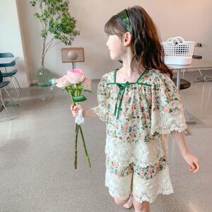 Kids Two-Piece Short-Sleeved Set