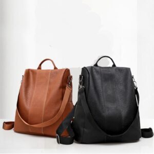 Solid Color Women's Backpack
