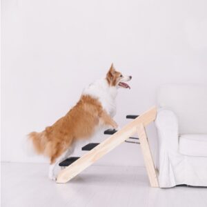 Wooden Foldable Pet Stairs